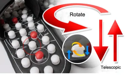 Adjustable Acupressure Foot Indoor Sandals Massage Slippers