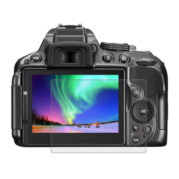 HD Clear 2.5D 9H Anti-scratch Tempered Glass Screen Protector for Nikon D5300/D5500/D5600/D7100/D7200/D3000/D3100/D3200