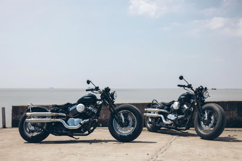 bobber style motorcycle