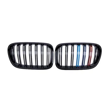 M Style Affordable Seddan Grill Dual Line ABS Front Car Grille for BMW X3 F25 2011-2013