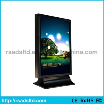Water-Proof Free Standing Rotating Light Box