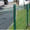 Coated Welded Curved Wire Mesh Farm Fence