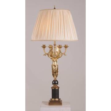 CT20240-1VBN antique solid brass statue of godness table lamp