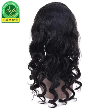 Loose Wave Lace Wig Chinese Virgin Human Hair Full Lace Wig
