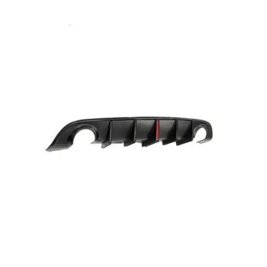 KETAI CS Style Rear Diffuser Lip with Light for Dodge Challenger SRT Bumper 2015-2023