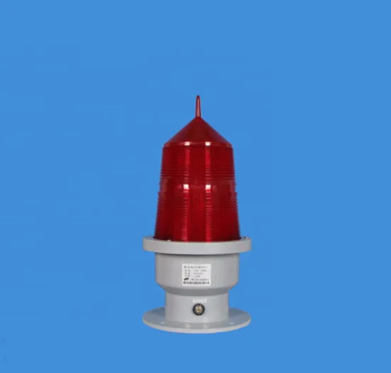 Aluminum LED Aviation Obstruction Beacon with IP65 Rating, Casts Yellow Warm White Light - AR111 Model
