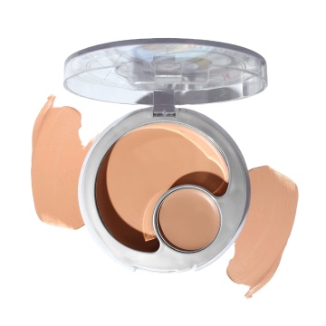Liputan Penuh Label Peribadi Mineral Krim Pangkalan Face: 2-in-1 Foundation &amp; Concealer