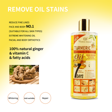 OEM Factory Wholesale 500ML Ginger Essential Oil - Natural & Organic Moisturizer
