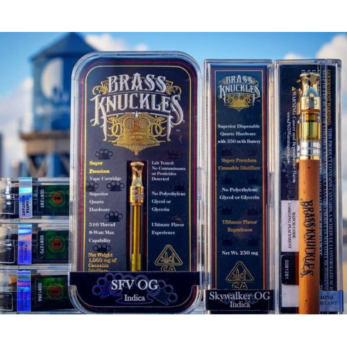 CBD Brass Knuckle 900mAh Dispositivo descartável