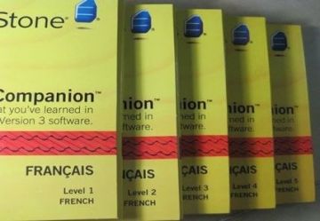 Rosetta Stone Version 3 French Level 1, 2, 3, 4 &amp; 5 Set With Audio Companion