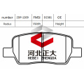 Brake pad of KIA Sorento Rear D2381