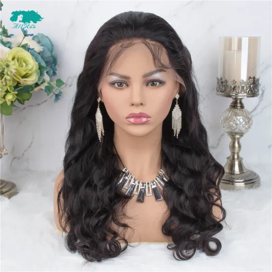 Wholesale virgin brazilian human hair wigs for black women