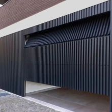 Perfiles de aluminio personalizados diseñados para puertas de garaje