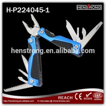 China Popular Mini Multi-function Pliers with Anodized Aluminium Handle