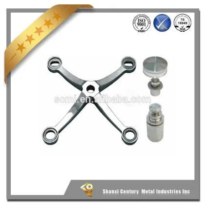 Curtain wall accessories stainless steel spiders