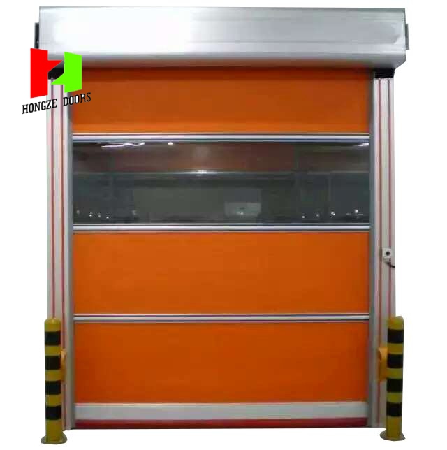 Industrial Plastic PVC Fast Action Rolling Door