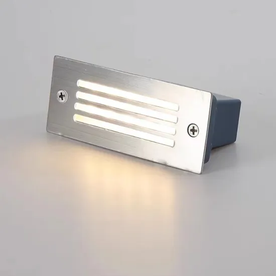 Waterproof Recessed Wall Lamp for Stairs and Outdoor Use