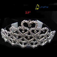 Bridal heart tiara crowns CR-433