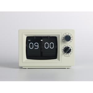 Mini TV Flip Clock on Desk