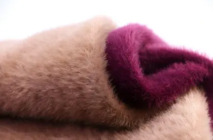 Customized 100% Nylon Feather Mink Sweater Sock Yarn 1.3cm