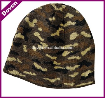 Fashion army green soft beanie