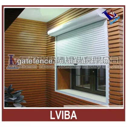 No rust roller shutter window and aluminum shutter window