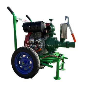18 HP Diesel Spray Irrigation Pump: Portable High Lift Agricultural Pump