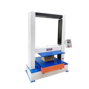 Carton Box Compression Strength Test Machine | Corrugated Box Compressive Tester for Stacking Tests