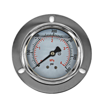 brass anti-vibration pressure gauge