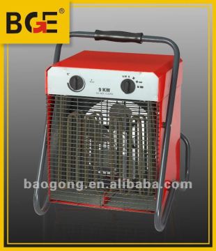 9000W electric industrial fan heater