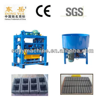 Dongyue qt40-2 concrete block machine manufacturer