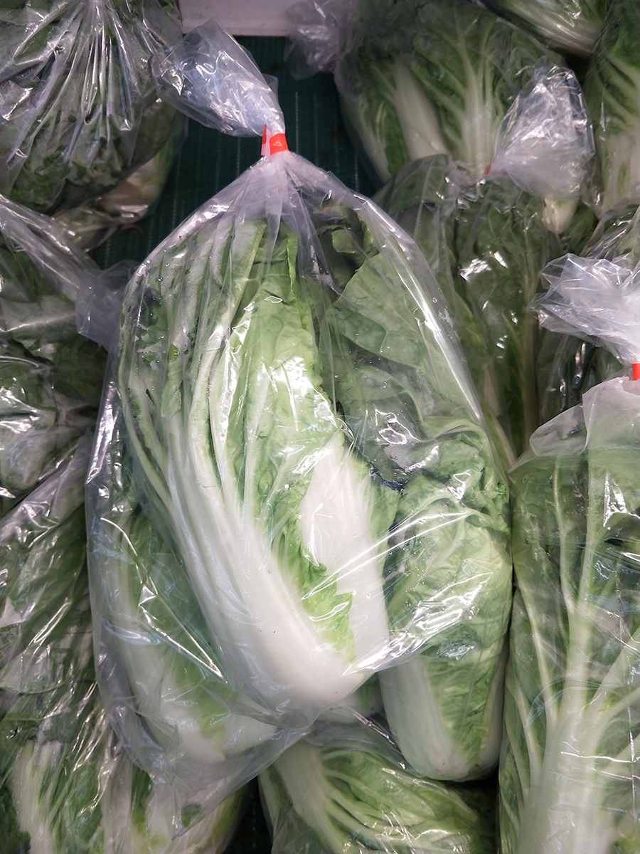 Transparent Flat Plastic Bags on Roll for Supermarket