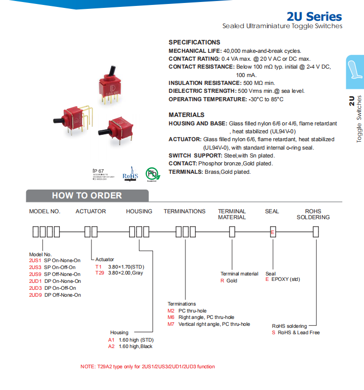 Toggle Switches