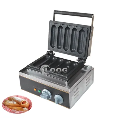Electric Waffle Stick Machine for Fast Food: Hot Dog Waffle Maker On A Stick for Sale