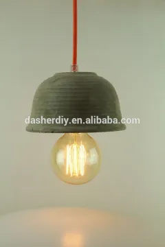 High quality new products CE/VDE approval concrete pendant light made in China