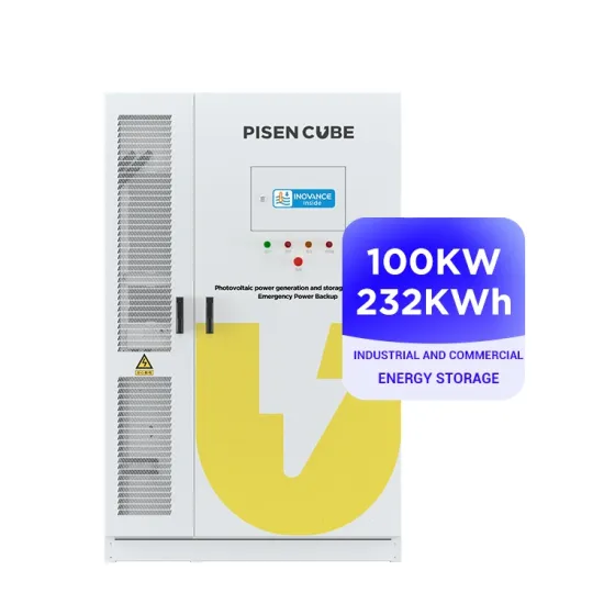 PISEN CUBE Intelligent BMS Power Station Cabinet 232KWh for Industrial & Commercial Energy Storage & Solar Systems