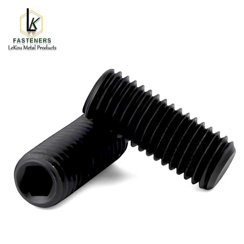 Установачныя шрубы з плоскім наканечнікам і шасціграннікам