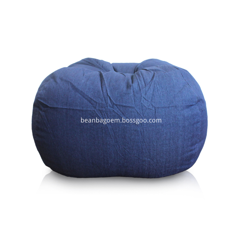 Dark Blue furniture beanbag seat