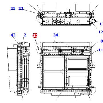 569-03-89192 5690389192 569-40-81110 569-03-89192 AIR COOLER