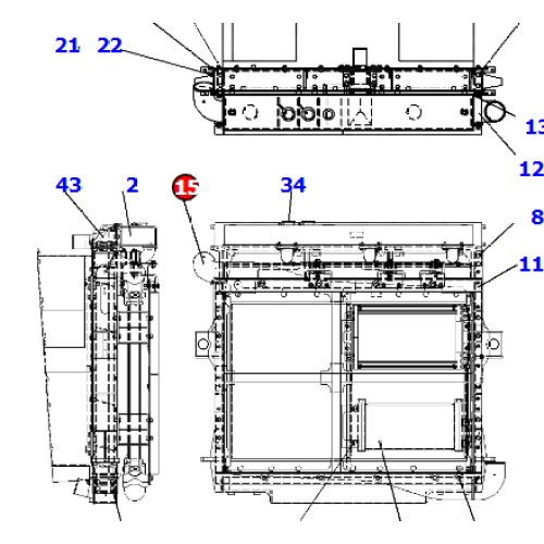 569-03-89192 5690389192 569-40-81110 569-03-89192 AIR COOLER