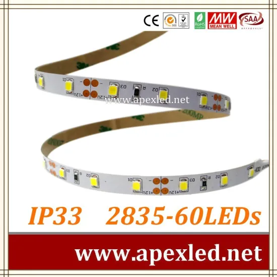arbitary bending smd 2835 flexible led strips waterproof IP20/IP65/IP68