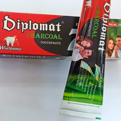 OEM Private Label Diplomat Charcoal Gum Whitening Toothpaste