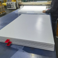 White matt rigid pvc sheet