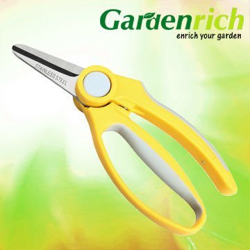 Gardenrich RG1416 plastic handle stainless steel blade Hand secateur