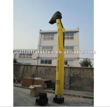 2012 hot sale air tube for advertising / inflatable air tube man