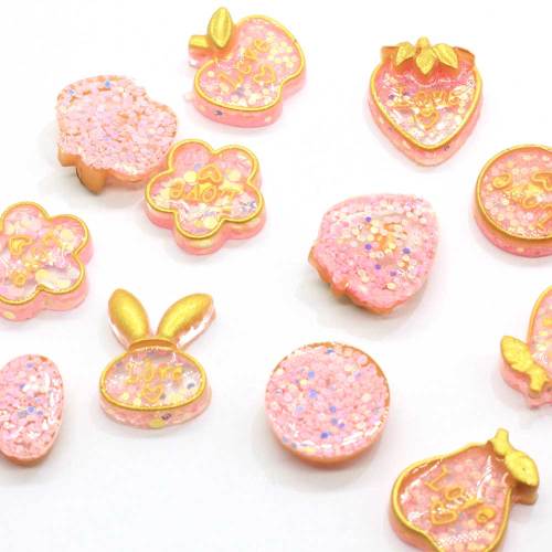 Verschiedene Farben 100Pcs / Lot 3D Cafe Kaffeetasse Cabochons Flat Back Miniatur Puppenhaus Tassen Baby Girl Puppenhaus Küchenspielzeug