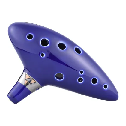 12 Holes Ocarina Alto C Key Flute Ocarina 12 Holes ALTO AC Ocarina Folk Music Instrument fluta ocarina