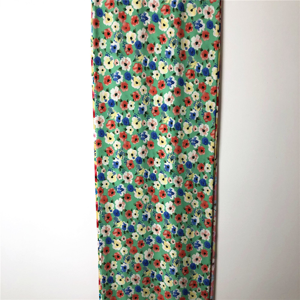 Small Flower Rayon Printed
