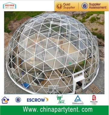 Geodesic dome tent Event dome tent White PVC cover Roof Top Tent for sale