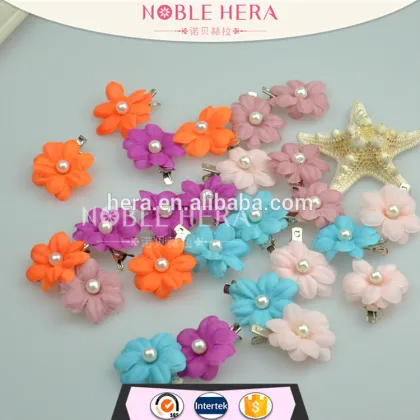 hot sale pearl flower sublimation hairpin